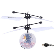 Load image into Gallery viewer, Smart  Induction Flying Ball Mini Drone Rc Helicopter Children&#39;s LED Luminous Flying Vehicle Toy Remote Control Kids Gift
