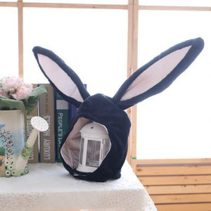 Halloween Cute Girls Plush Rabbit Bunny Ears Hat Earflap Cap Head Warmer Photo Supplies Bunny Ears Hat Rabbit Headgear Hats
